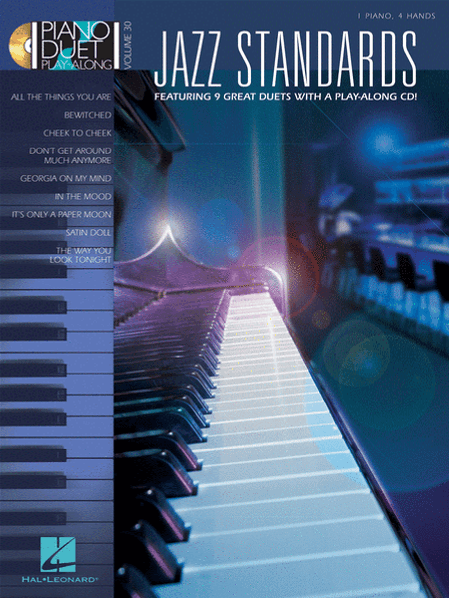 Jazz Standards (Piano Duet Play-Along Volume 30)