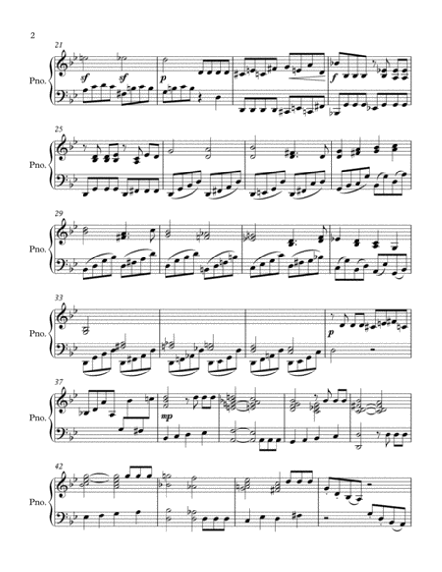 Rondo in G-Minor Rondo in G-Minor Piano Solo scores gallery preview page 2
