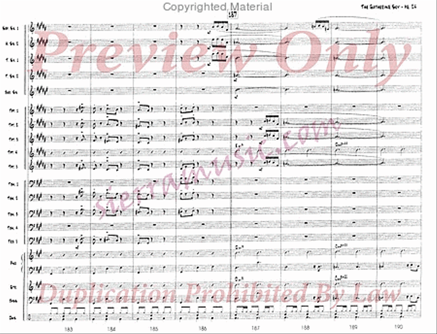 The Gathering Sky Jazz Ensemble scores gallery preview page 25