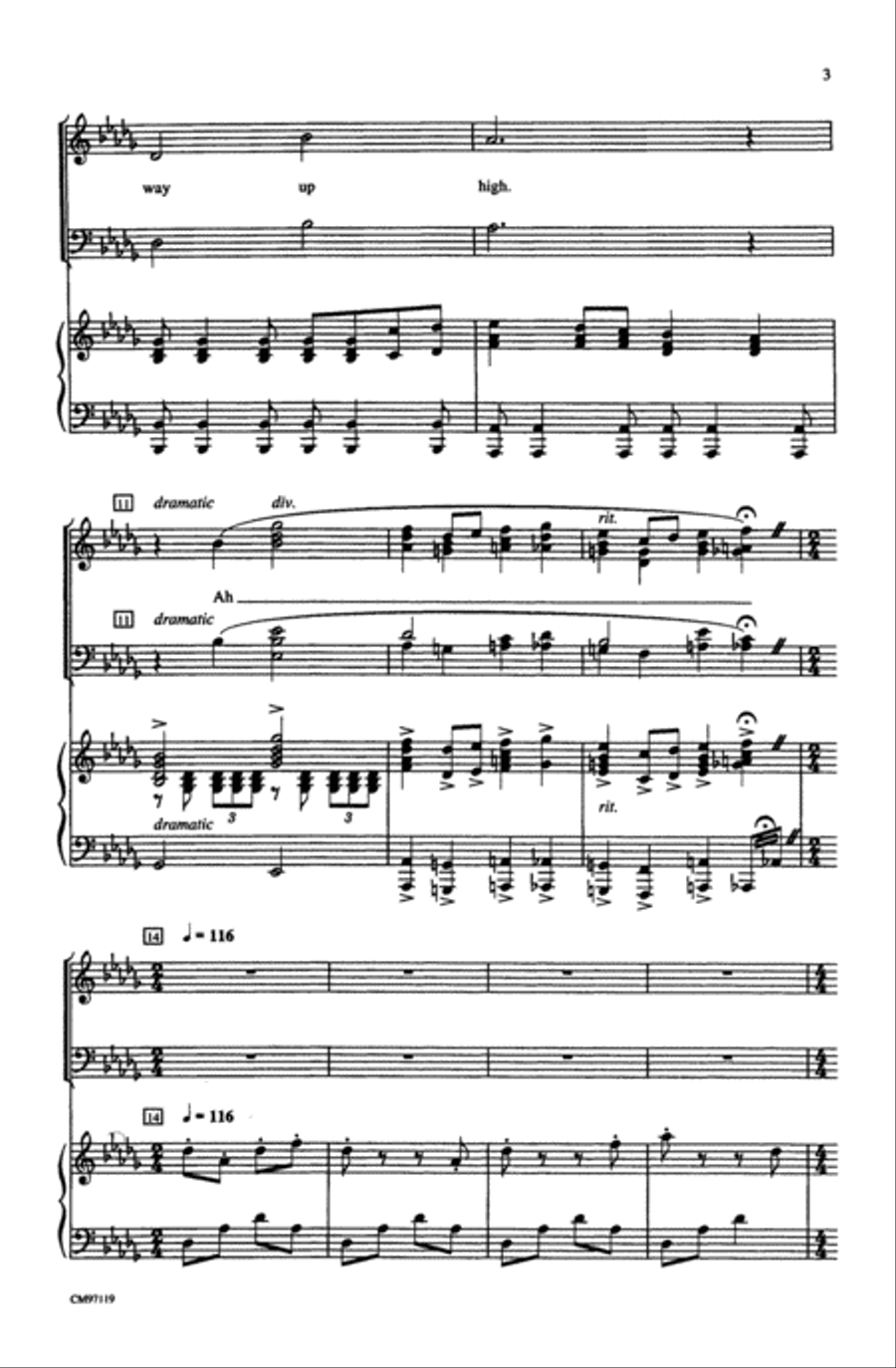 The Wizard of Oz -- Choral Revue 4-Part scores gallery preview page 3