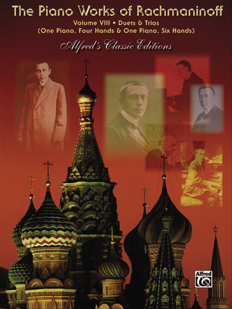 The Piano Works of Rachmaninoff, Volume 8 Small Ensemble scores gallery preview page 1