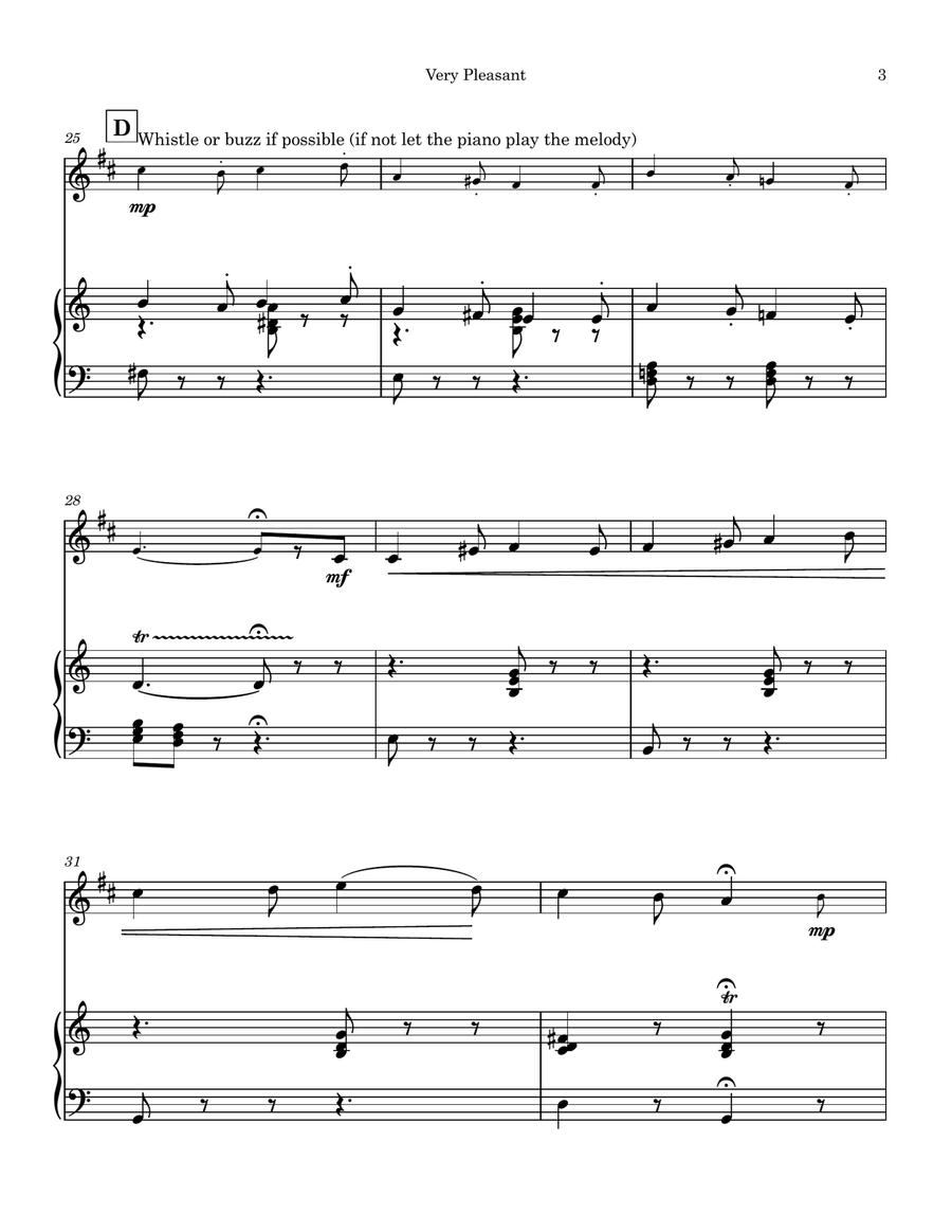 Memories Two Movements (Very Pleasant and Rather Sad) B-Flat Trumpet scores gallery preview page 3