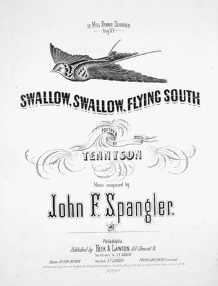 Swallow, Swallow, Slying South