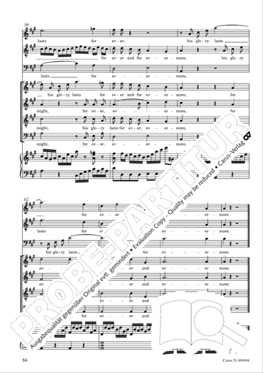 The Creation 4-Part scores gallery preview page 85