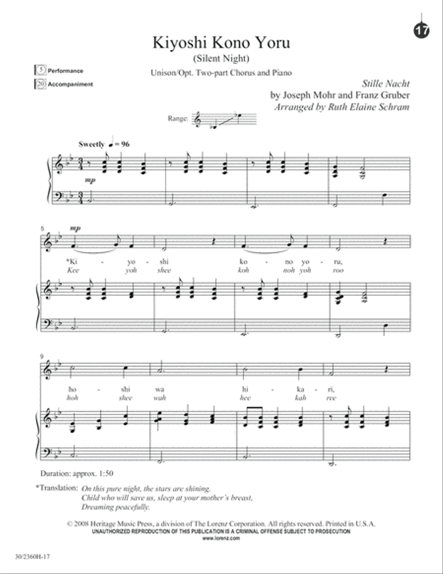 It's Christmas Everywhere! Unison Choir scores gallery preview page 18