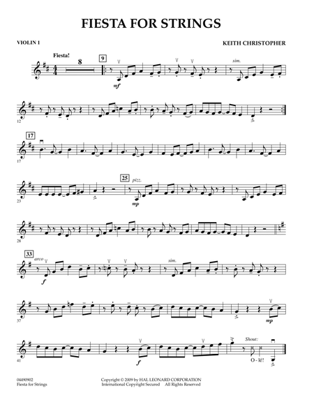 Fiesta for Strings - Violin 1