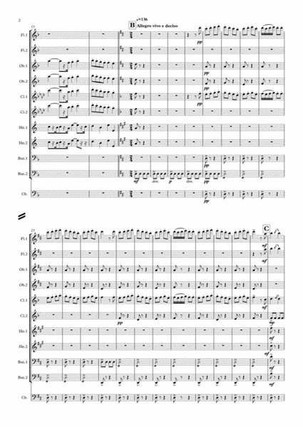 Bizet: L'Arlésienne 2nd Suite IV. Farandole - symphonic wind image number null