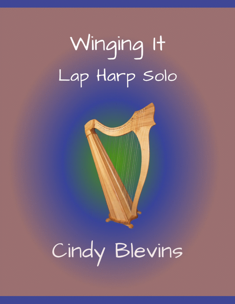 Winging It, original solo for Lap Harp Lap Harp scores gallery preview page 1