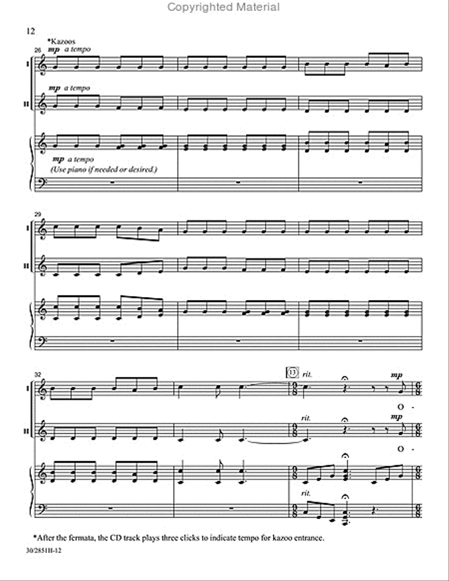 What a Novel Idea! 2-Part scores gallery preview page 9