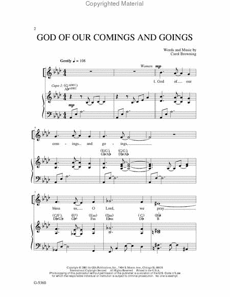 God of Our Comings and Goings image number null
