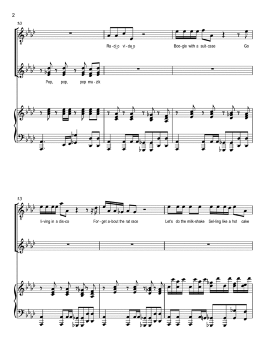 Pop Muzik Voice scores gallery preview page 2