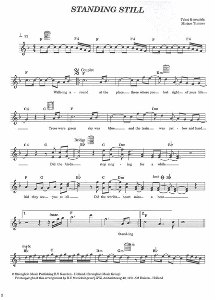 Stream Songbook Piano Solo scores gallery preview page 2