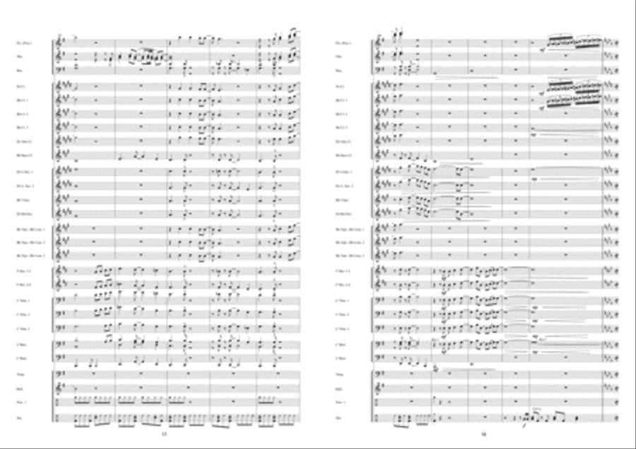 The Billy Joel Songbook Fanfare Band scores gallery preview page 10
