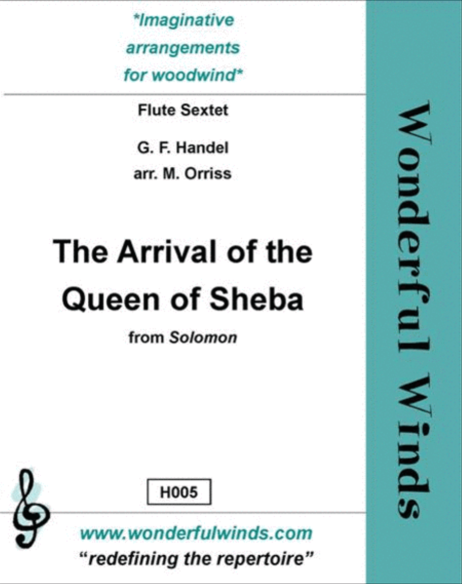 The Arrival Of The Queen Of Sheba Chamber Music scores gallery preview page 1