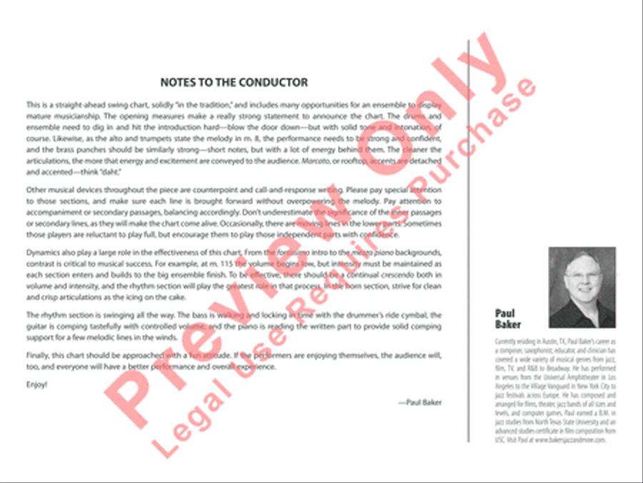 You'd Be So Nice to Come Home To Jazz Ensemble scores gallery preview page 3