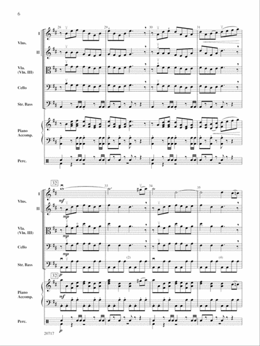 1812 Overture: Score String Orchestra scores gallery preview page 5