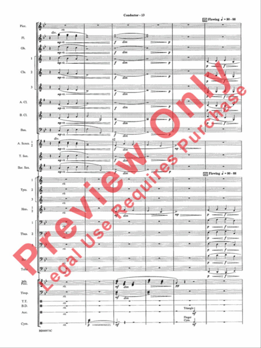 Incantations Concert Band scores gallery preview page 16