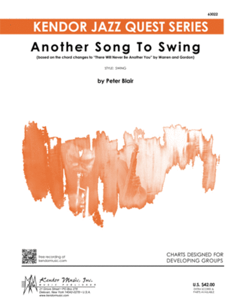 Another Song To Swing (based on the chord changes to 'There Will Never Be Another You' by Warren and Gordon) image number null