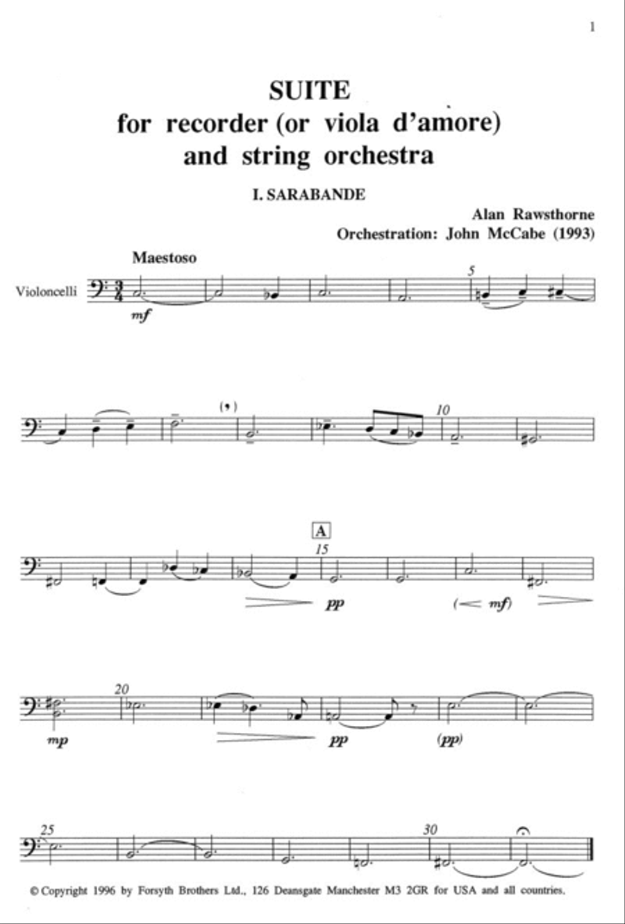 Suite - orchestral score Suite - orchestral score String Orchestra scores gallery preview page 6