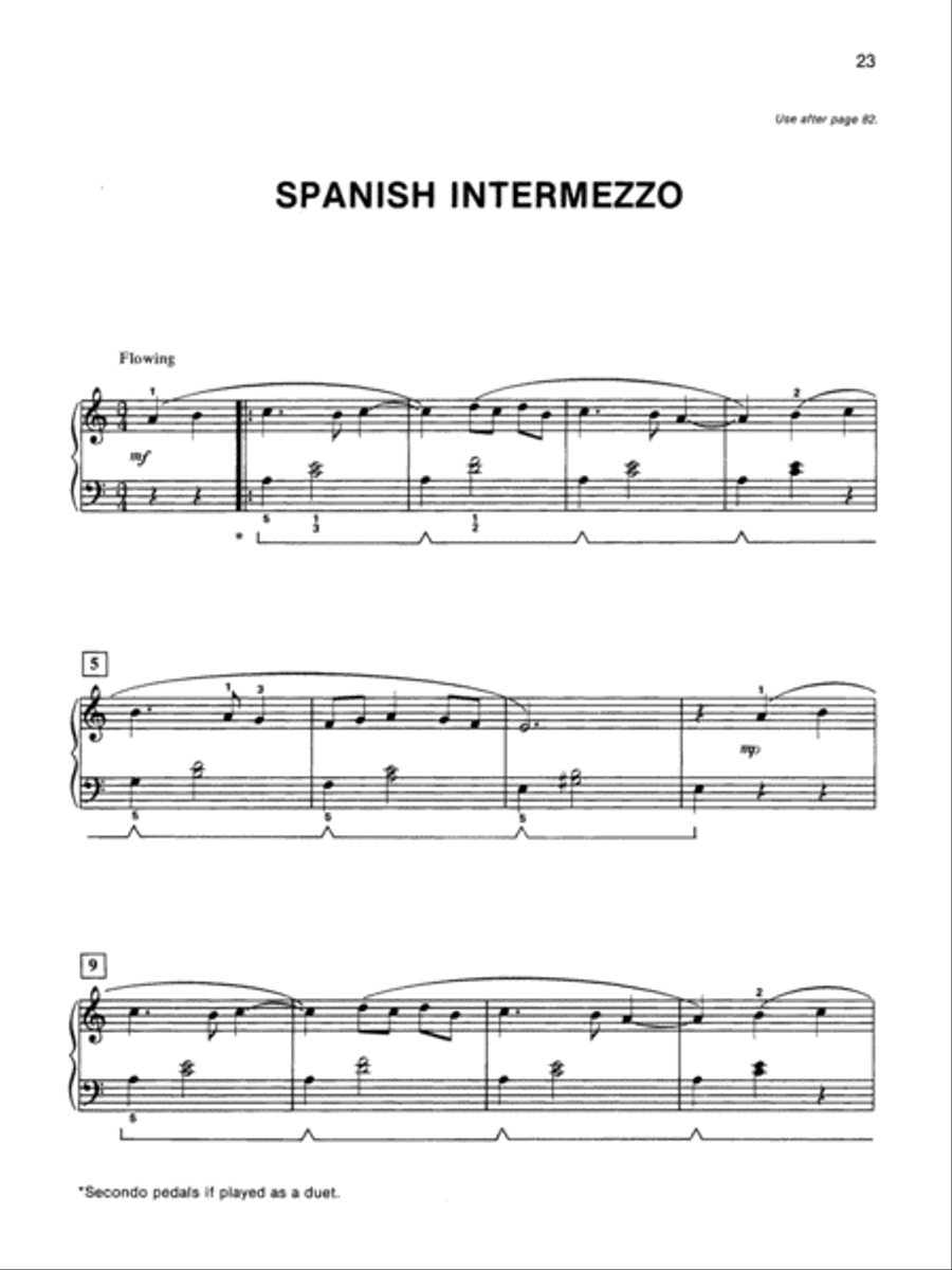 Alfred's Basic Adult Piano Course Duet Book, Book 1 Piano Method scores gallery preview page 6