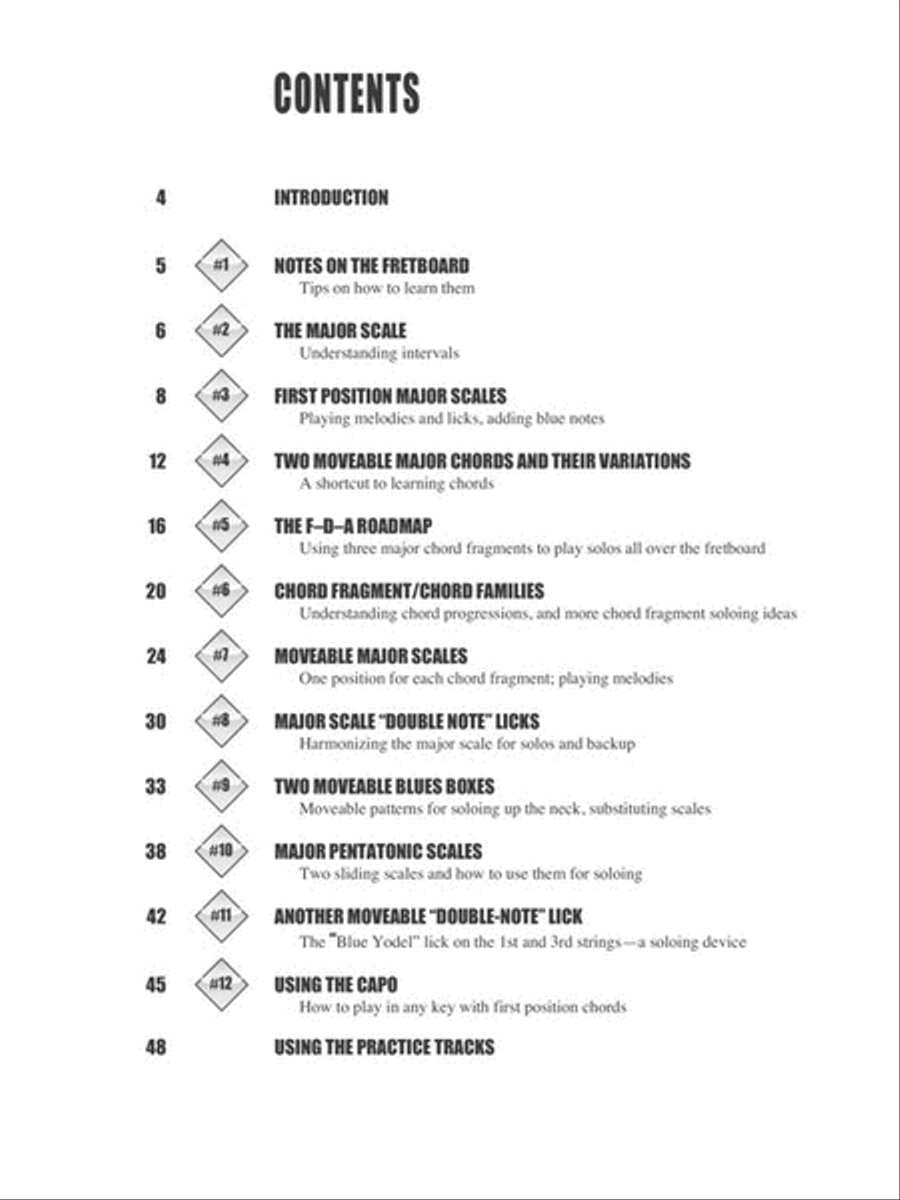 Fretboard Roadmaps – Bluegrass and Folk Guitar Acoustic Guitar scores gallery preview page 2