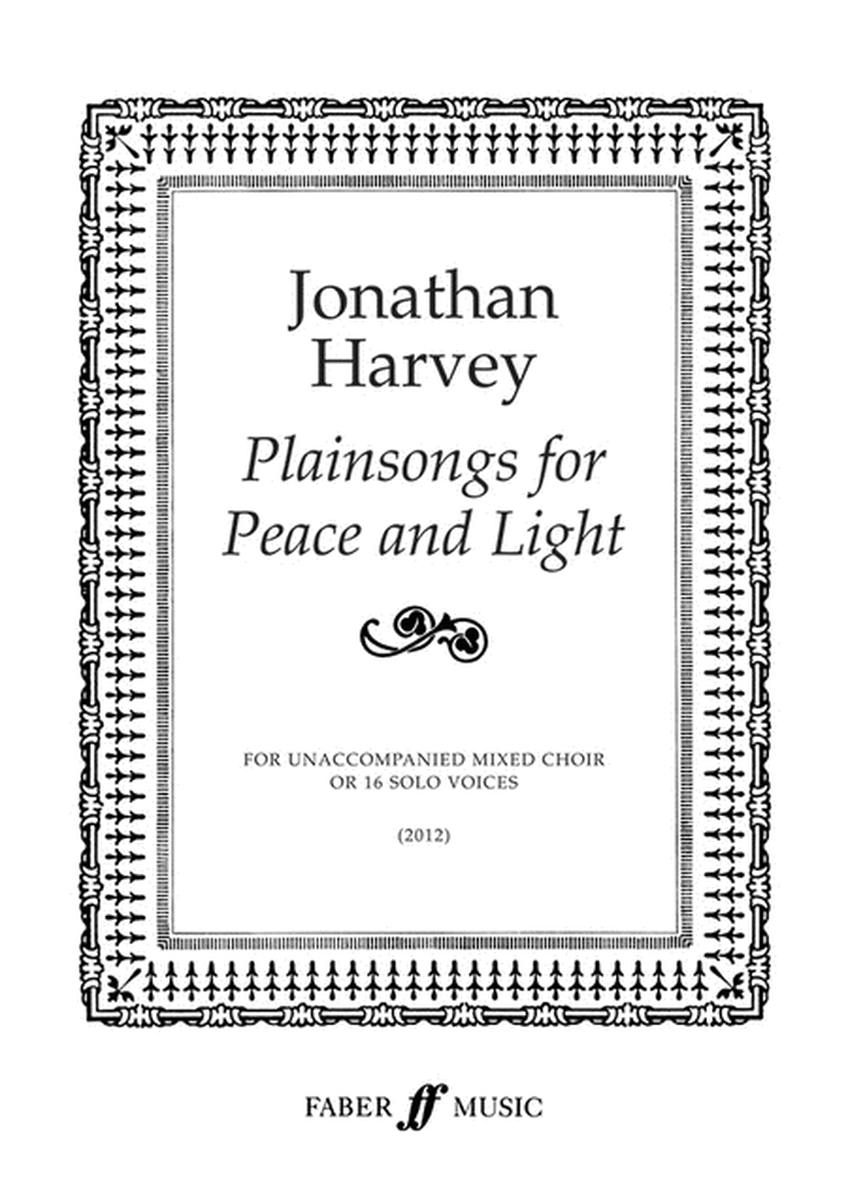 Plainsongs for Peace and Light