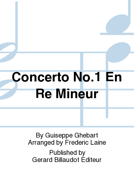 Premier Concerto En Re Mineur