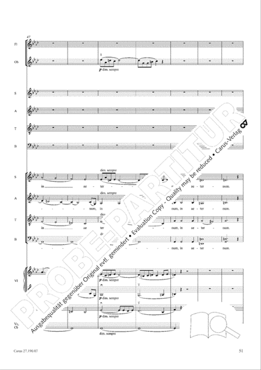 Te Deum 4-Part scores gallery preview page 59