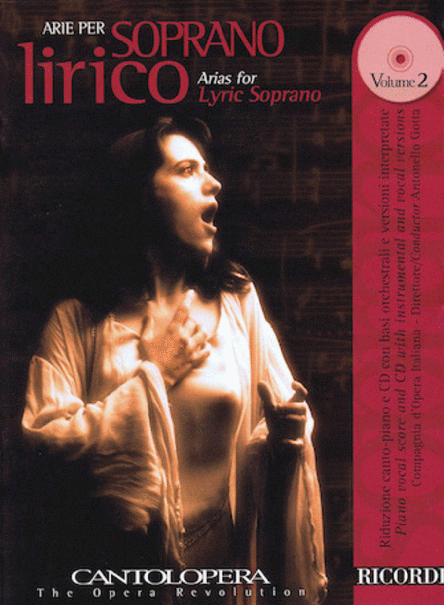 Arias for Lyric Soprano – Vol. 2 Voice Solo scores gallery preview page 1
