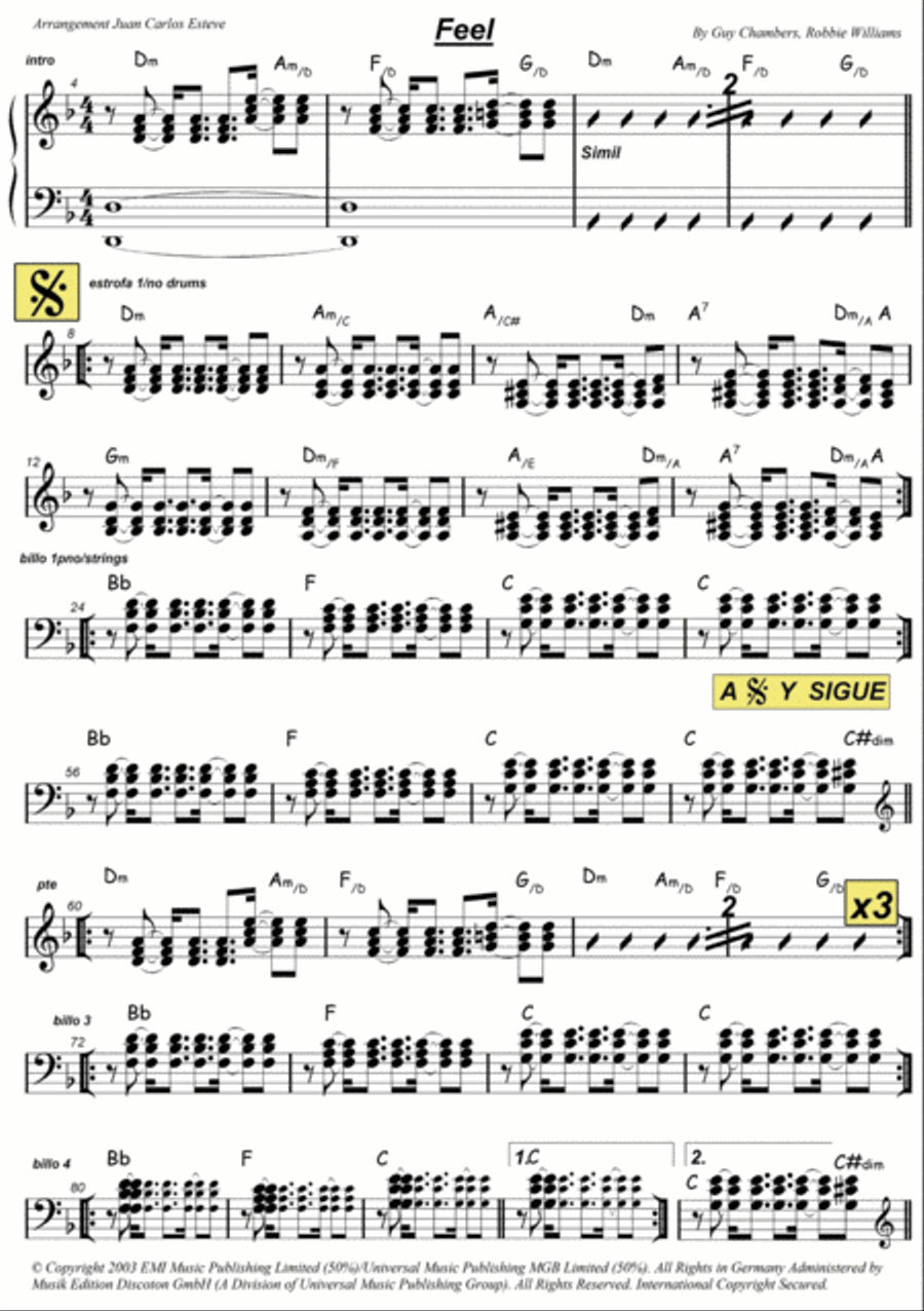 Feel Easy Piano scores gallery preview page 2
