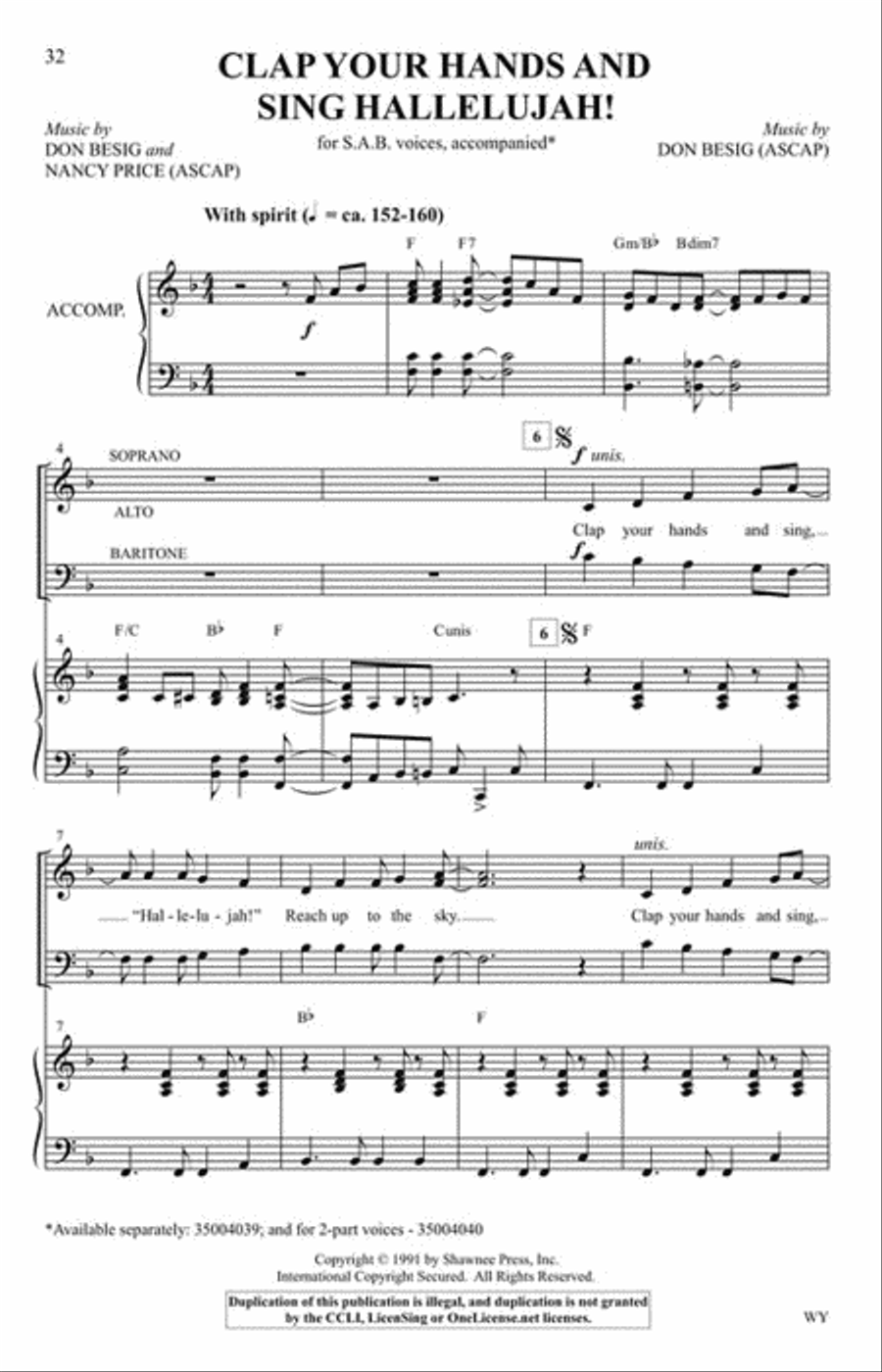 One Rehearsal Wonders, Volume 3 Choir scores gallery preview page 3