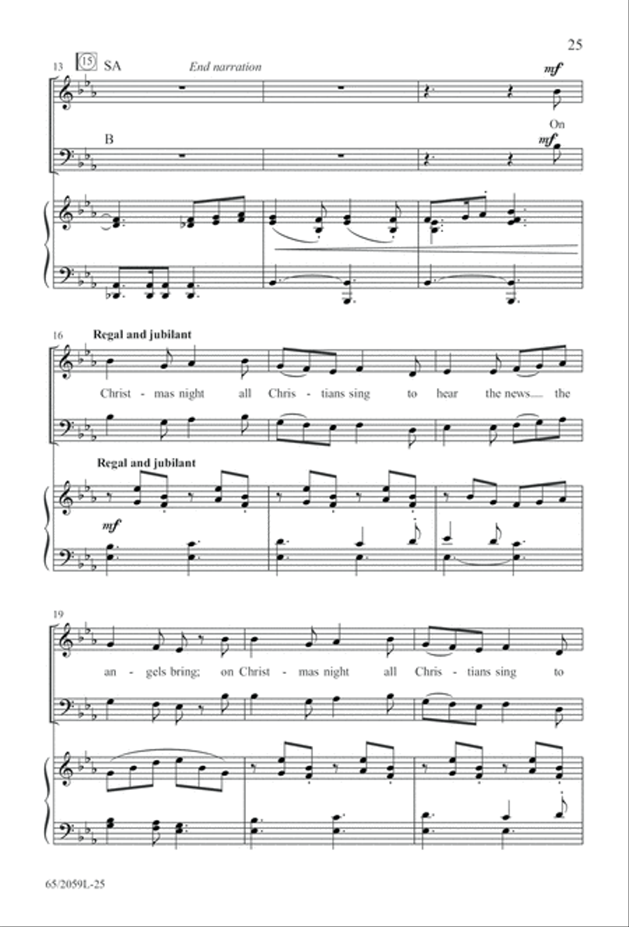 The Christmas Story The Christmas Story 3-Part scores gallery preview page 26