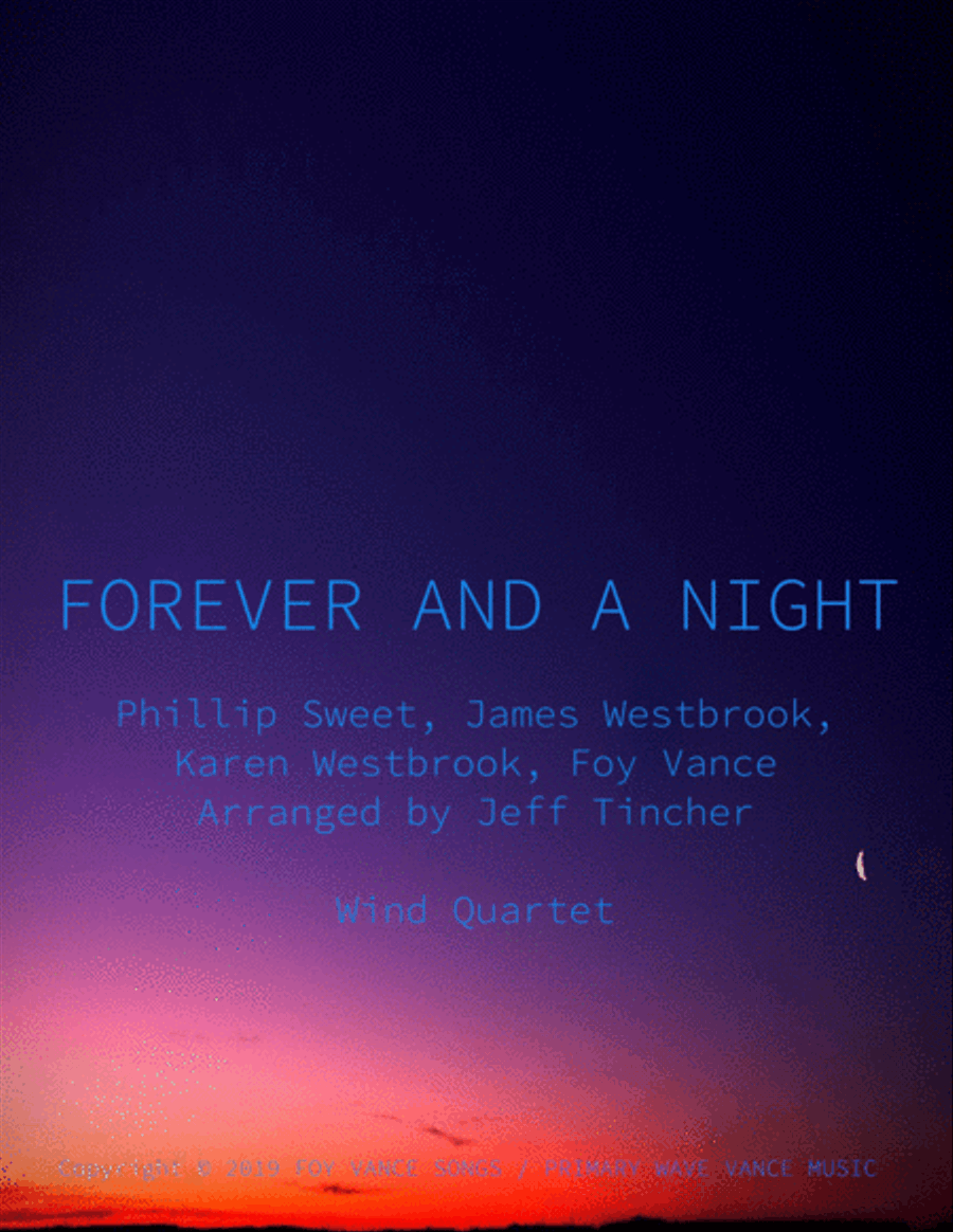 Forever And A Night Forever And A Night Woodwind Quartet scores gallery preview page 1