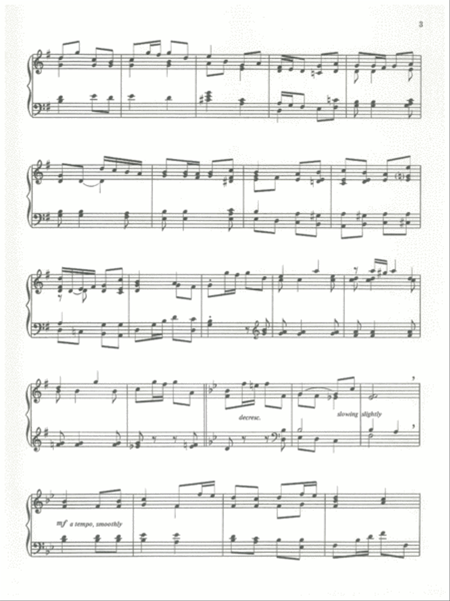 More Carols for Piano Piano Solo scores gallery preview page 3