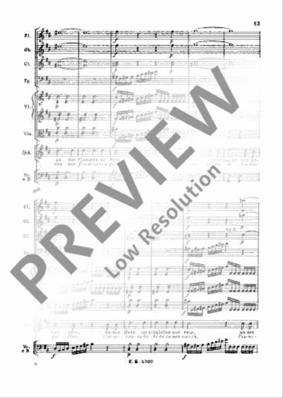 Iphigenie auf Tauris Choir scores gallery preview page 18