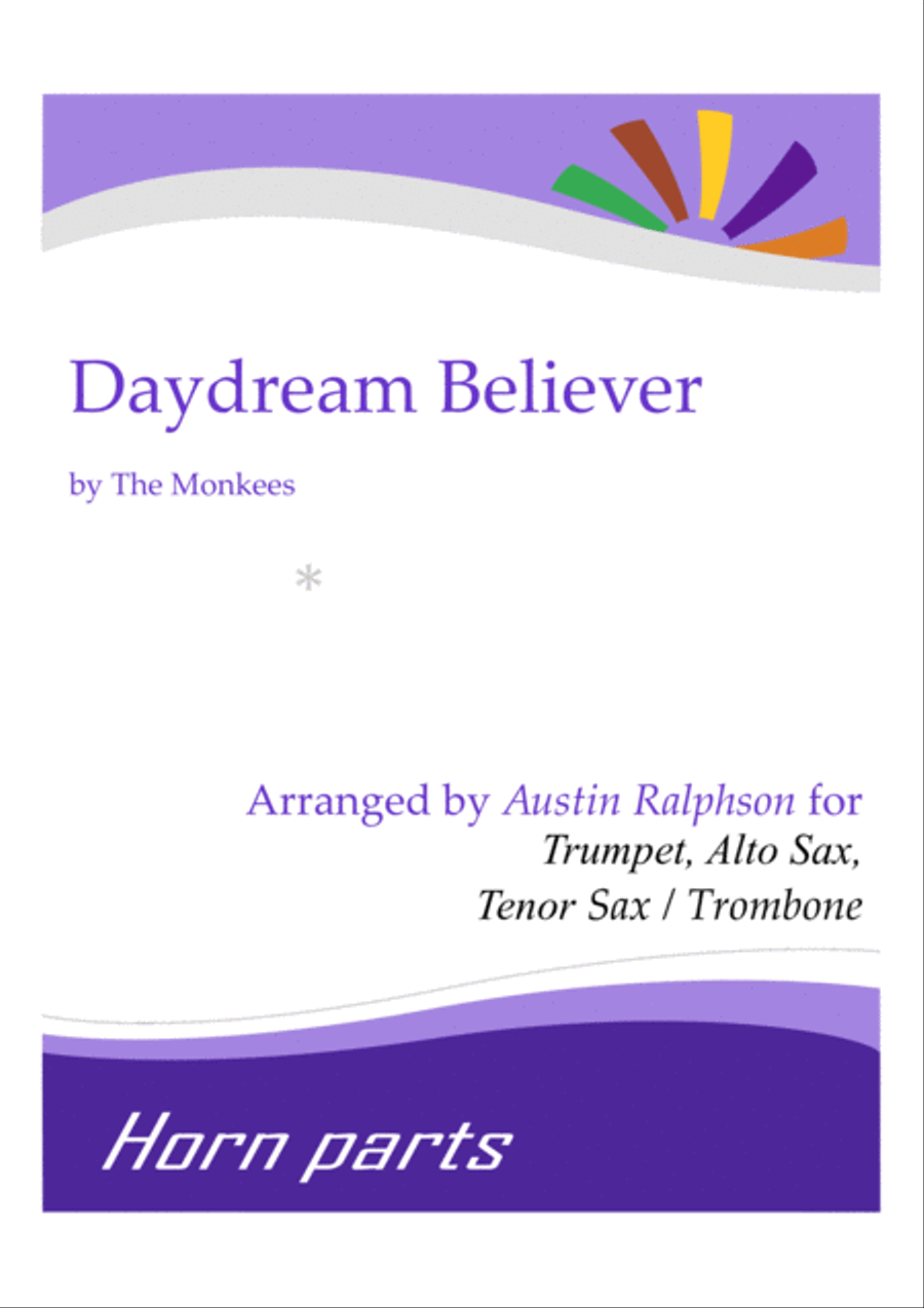 Daydream Believer Tenor Saxophone scores gallery preview page 1