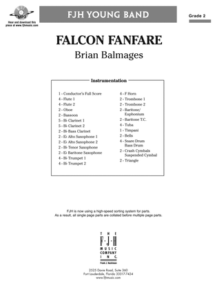 Falcon Fanfare: Score