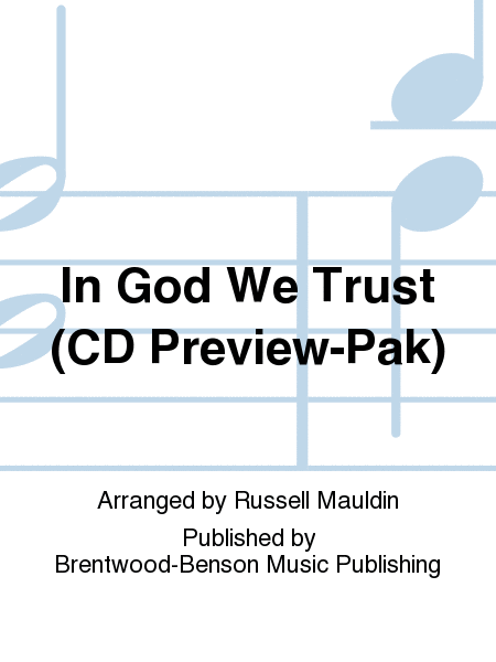 In God We Trust (CD Preview-Pak)