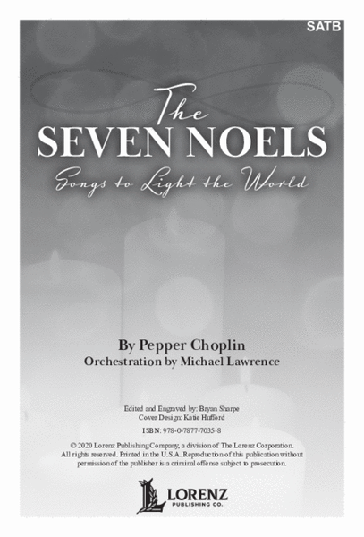 The Seven Noels - SATB with Performance CD image number null