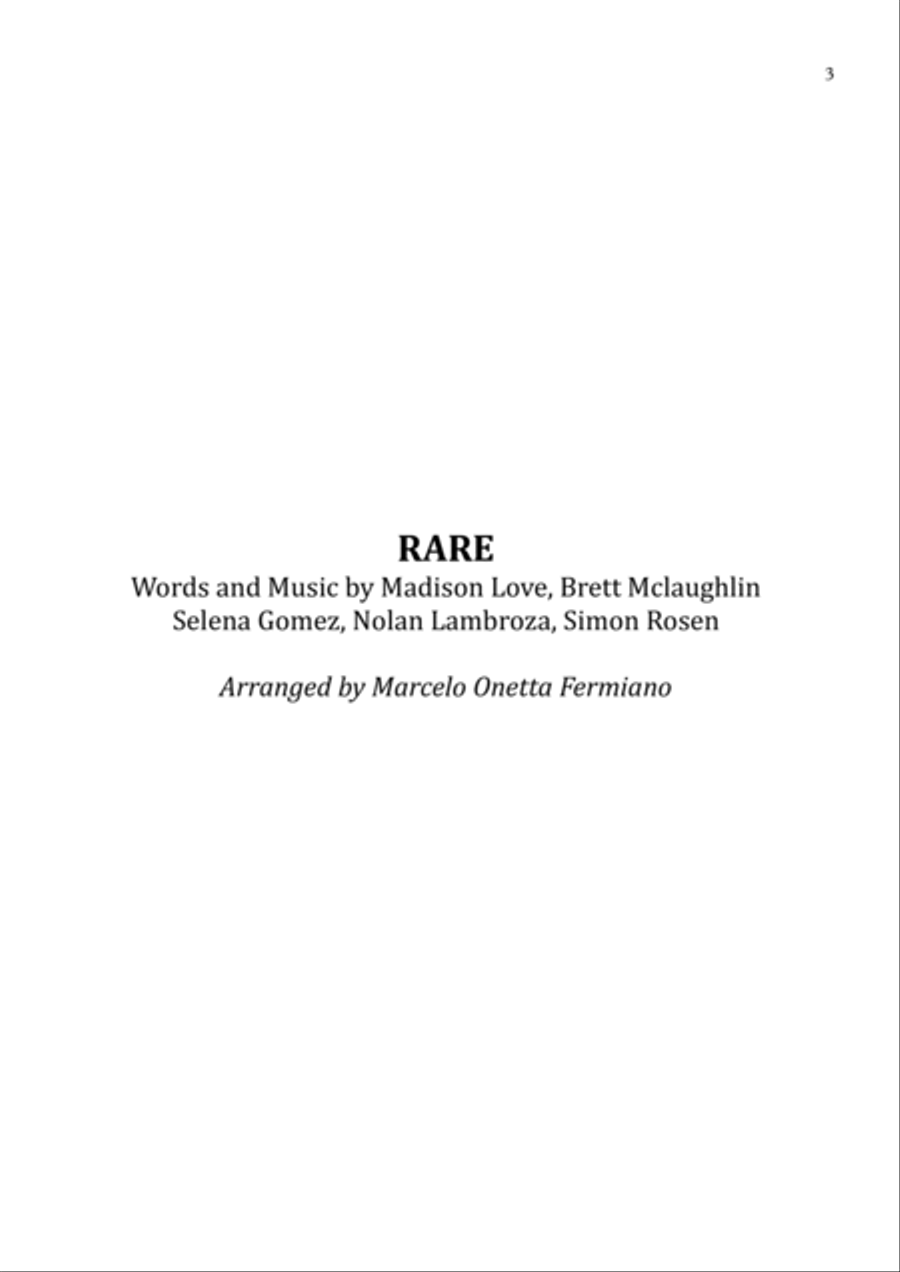 Rare String Quartet scores gallery preview page 3