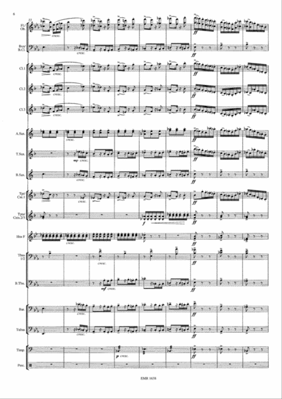 Jean de Florette - Manon des Sources Concert Band scores gallery preview page 7