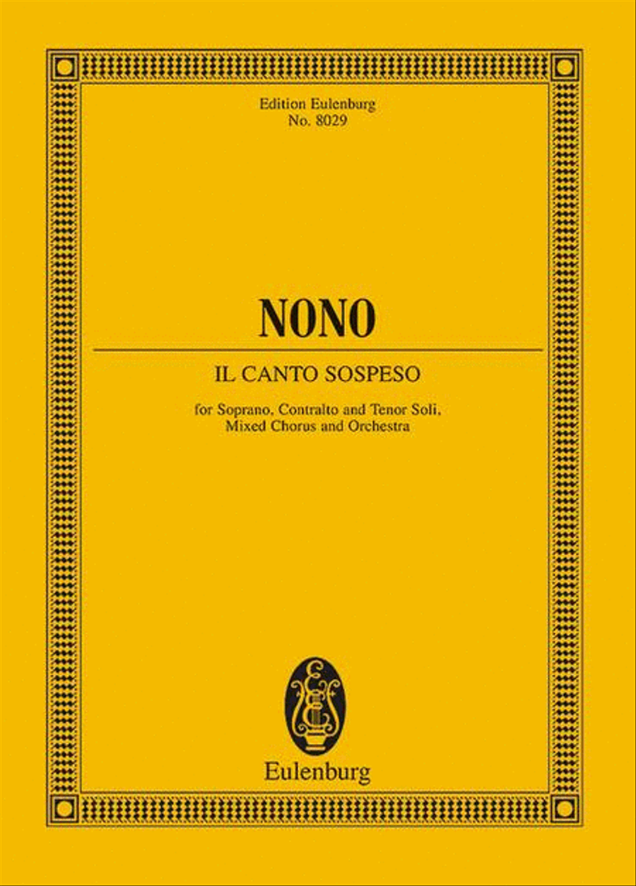 Il Canto Sospeso Choir scores gallery preview page 1