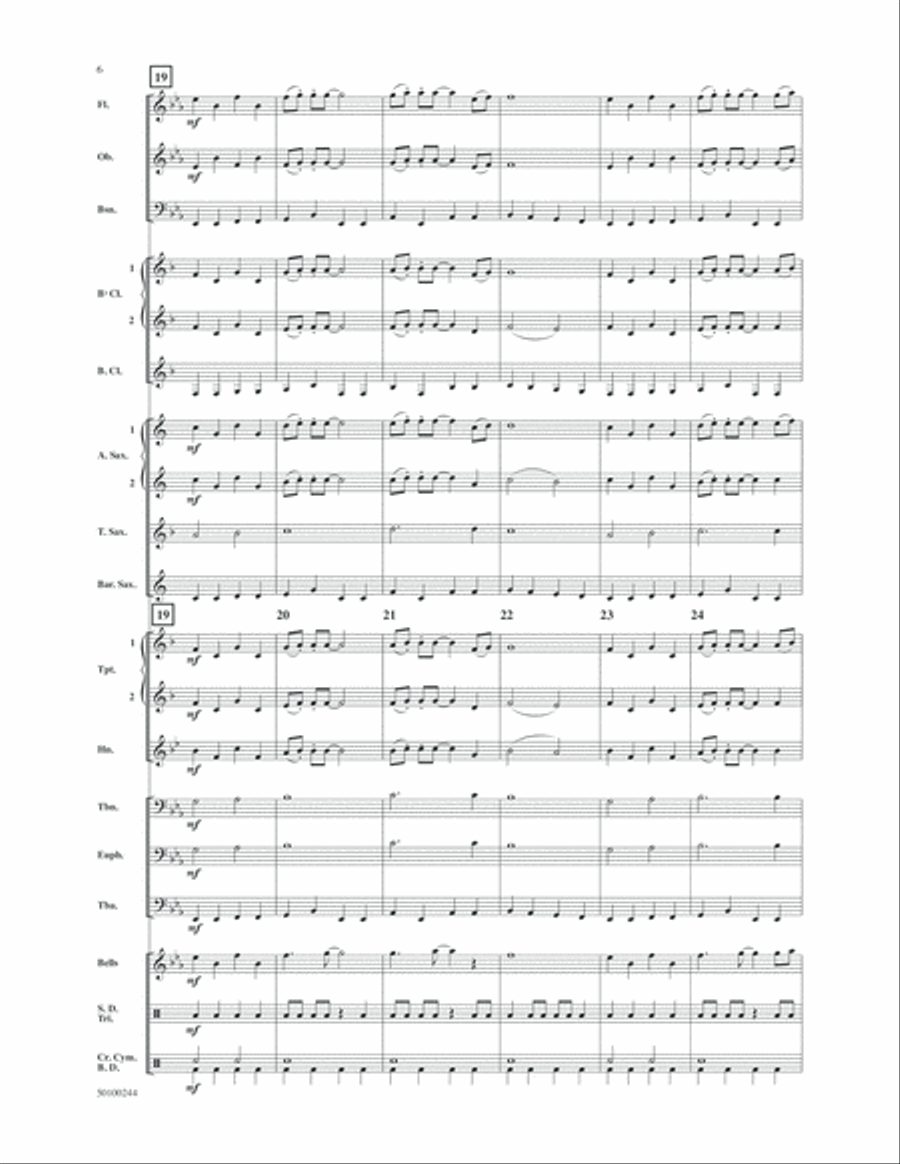 Acadia March Concert Band scores gallery preview page 6