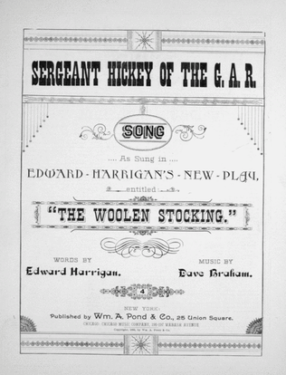 Sergeant Hickey of the G.A.R. Song