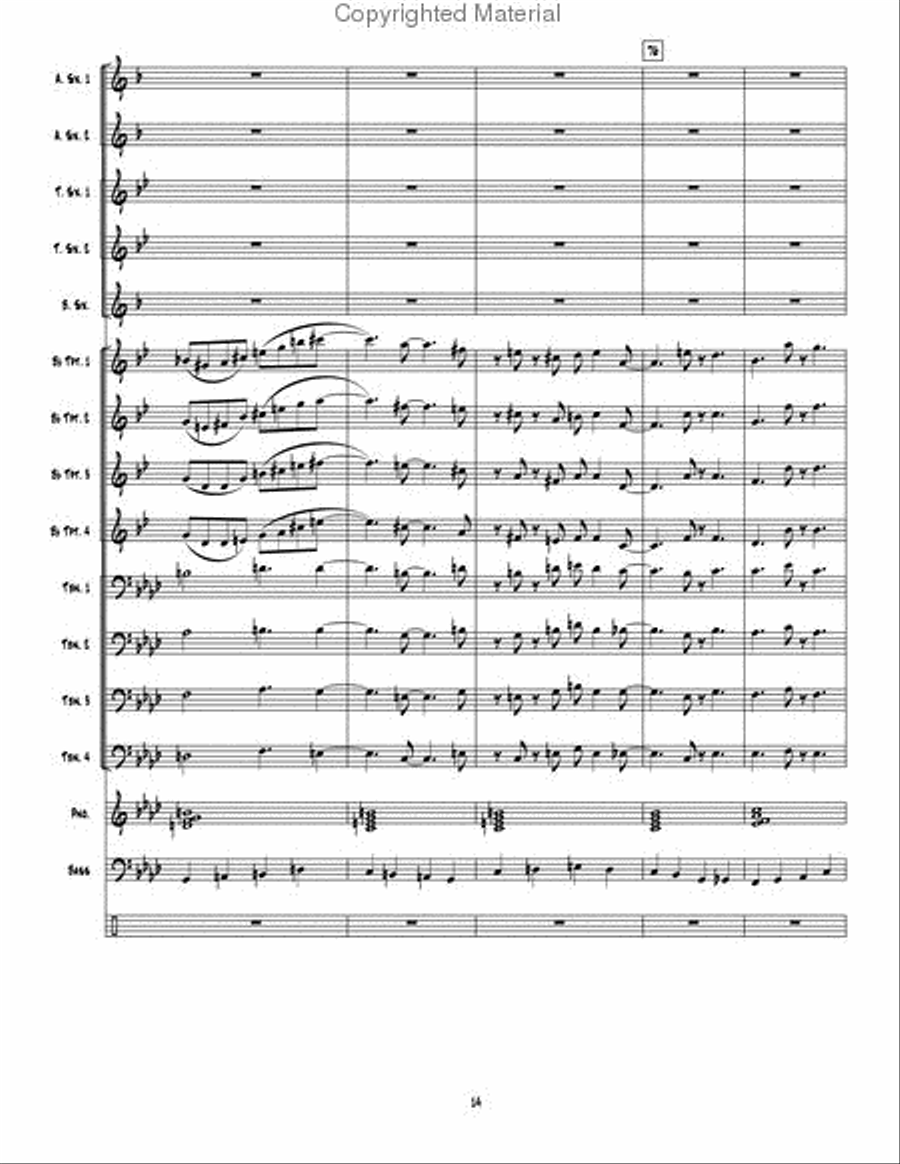 All Things Frank Jazz Ensemble scores gallery preview page 15