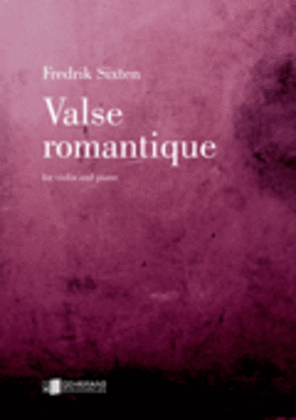 Book cover for Valse romantique
