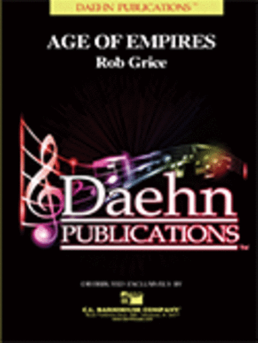 Age of Empires Age of Empires Concert Band scores gallery preview page 1