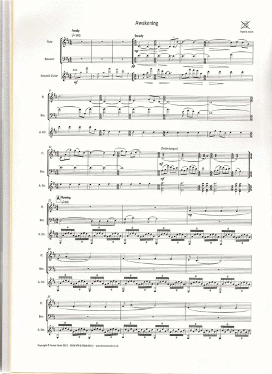 Awakening Awakening Bassoon scores gallery preview page 2