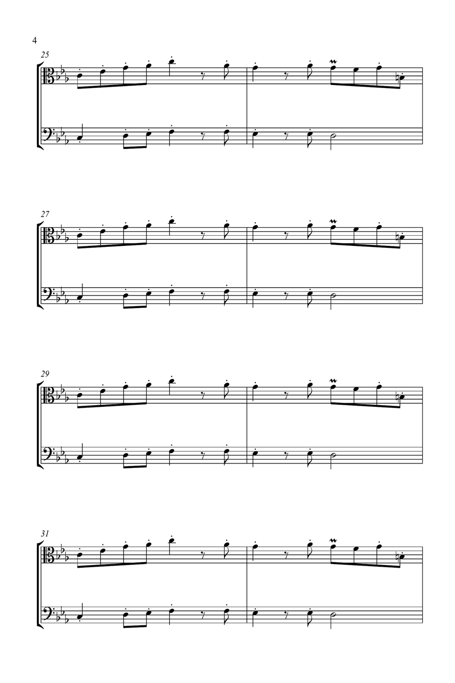 The Real Slim Shady String Duet scores gallery preview page 4