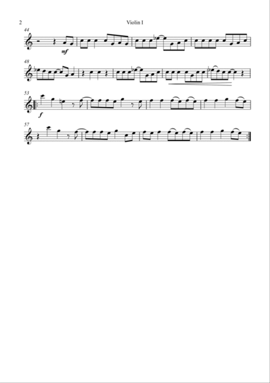 Stop String Quartet scores gallery preview page 4
